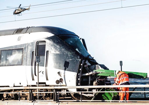 Danish Train Crash Toll up to 8 after More Bodies Found