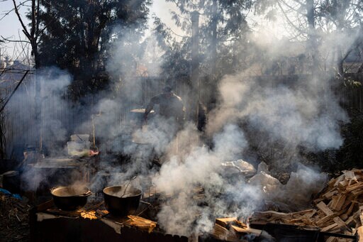 Ukrainian Theater's New Drama? Making Dumplings for Soldiers
