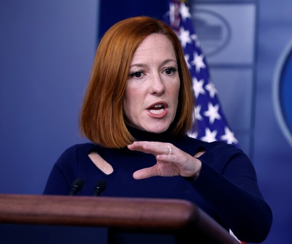 jen psaki speaks to press 