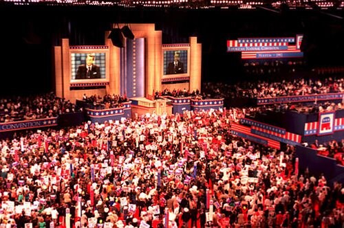 Reagan at RNC In Houston, Texas