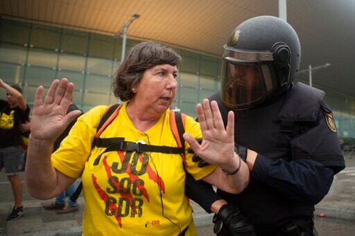Clashes over Catalan Separatists' Convictions Injure 170