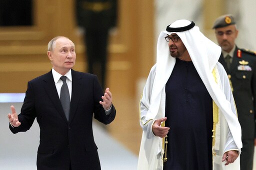 Russia's Putin Is Visiting the UAE and Saudi Arabia, Seeking to Bolster Moscow's Mideast Clout