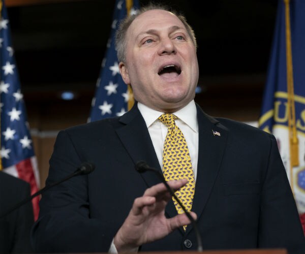 house minority whip steve scalise is shown at the capitol