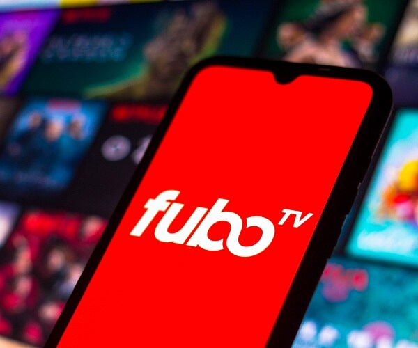 fubotv logo on phone 