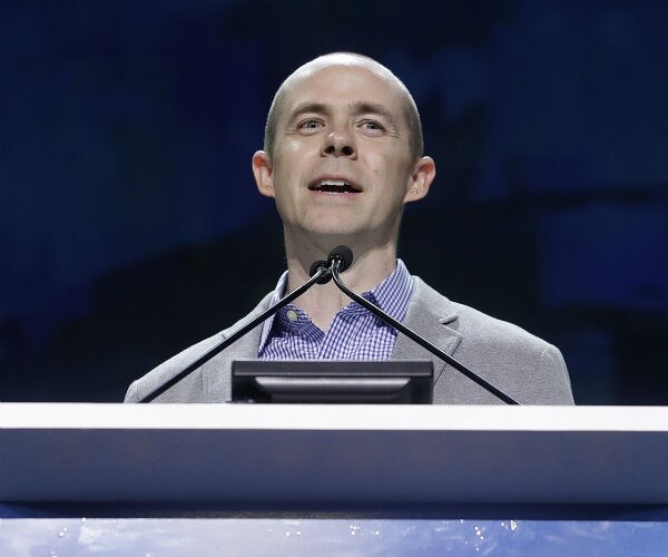 rusty hicks speaks during the 2019 california democratic party state organizing convention in san francisco