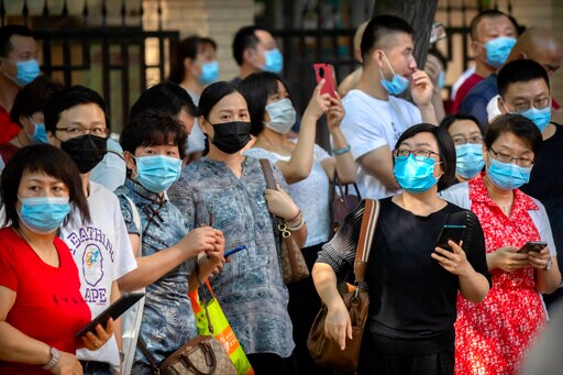 Asia Today: China's University Exam Begins after Virus Delay