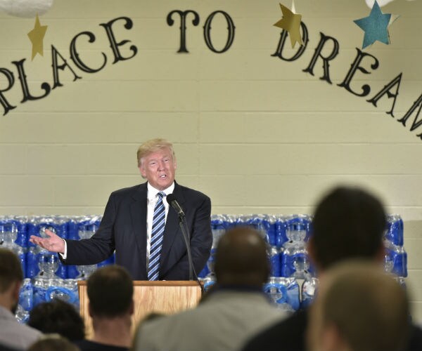 Trump Calls Pastor 'Nervous Mess' After She Interrupts