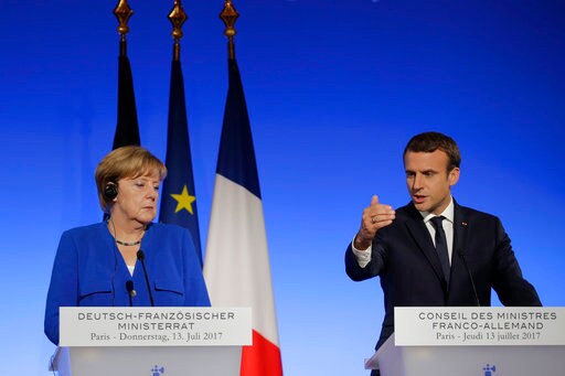 French, German Leaders Say Nations Must Talk to Trump