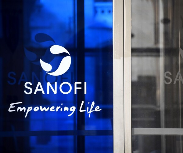 The Paris headquarters of pharmaceutical company Sanofi