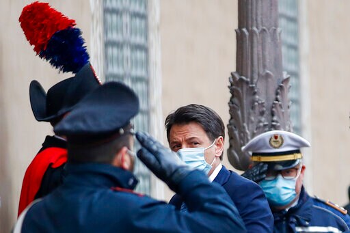 Italian PM Conte Seeks to Stay in Power with Senate Vote