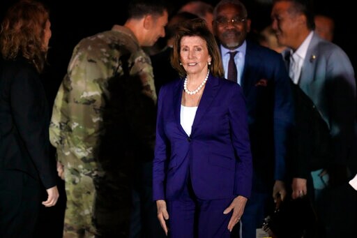Japan PM Meets Pelosi, Calls China Drills 'grave Problem'