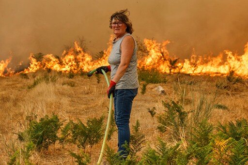Spain, Portugal, and Greece Battle Wildfires as Heatwave Is Expected to Last for Days