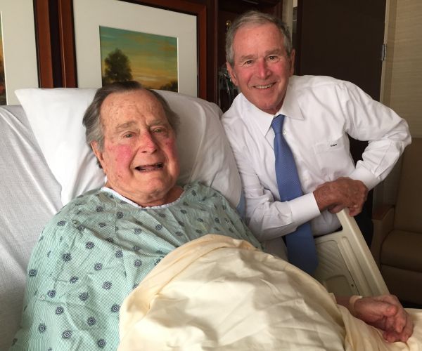 George HW Bush Out of Hospital After Bronchitis, Pneumonia