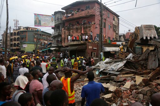 At Least 5 Dead in Building Collapse in Nigeria's Lagos
