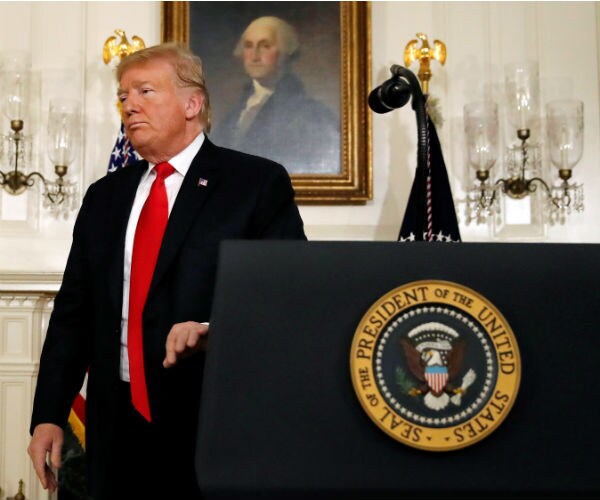 us president donald trump after speaking about immigration and border security 