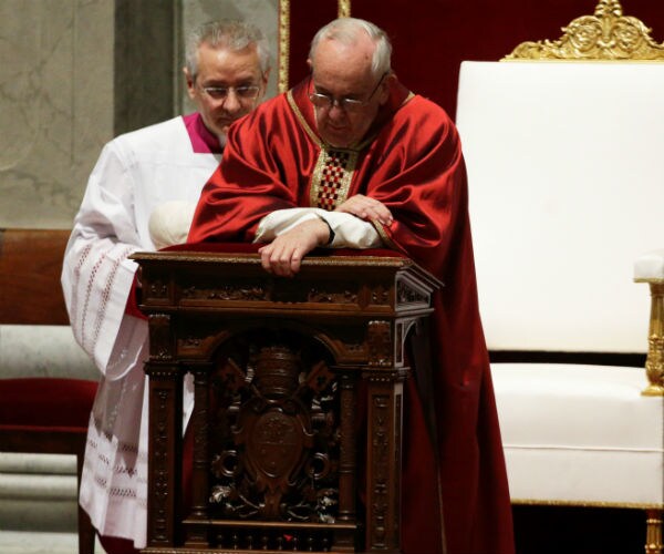 Pope Presides Over Good Friday Amid Security, Controversy