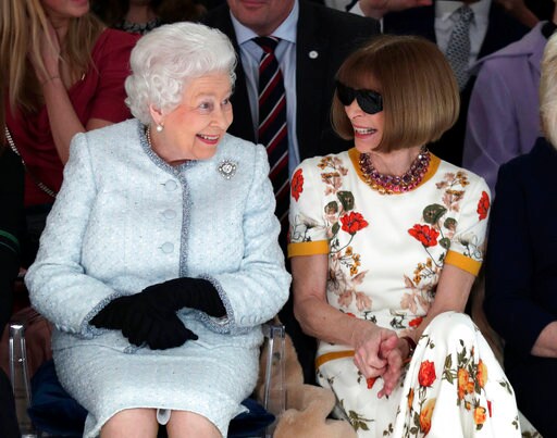 Queen Elizabeth II Makes First Visit to London Fashion Week