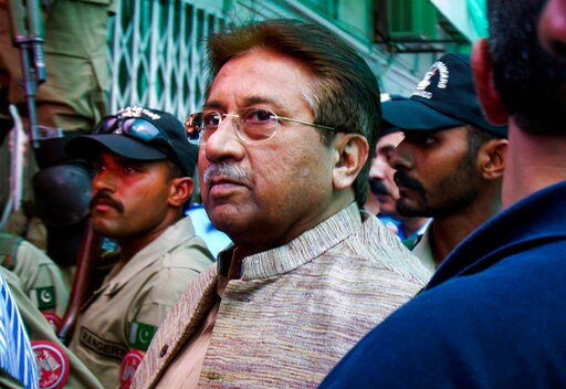 Pakistani Authorities Bar Musharraf from July Polls