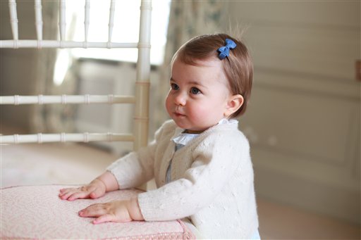 Kate's New Photos of Princess Charlotte Mark 1st Birthday
