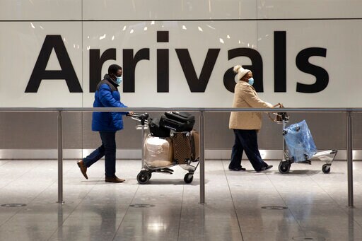 UK Eyes Quarantine Hotels for Travelers to Curb Variants