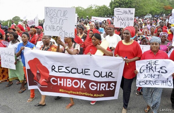 Nigeria Protesters Urge Stronger Hunt for 200 Kidnapped Girls
