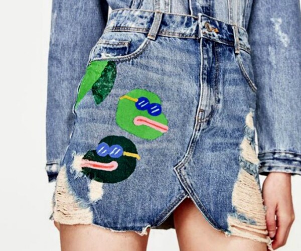 Zara's Pepe the Frog Skirt Pulled After Internet Backlash