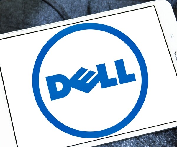 logo of dell company on samsung tablet 