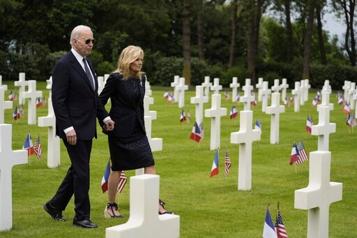 Cemetery Visit Will Close out Biden Trip to France That Has Served as a Rebuke to Trump