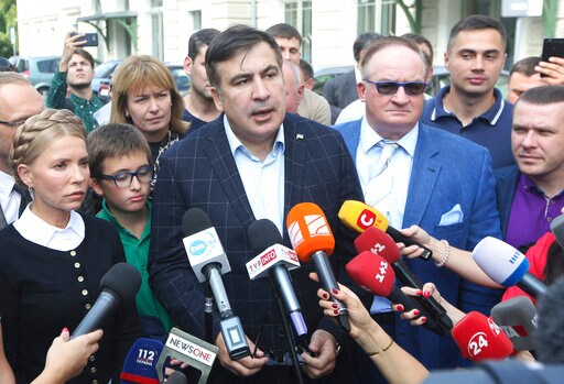 Ukrainian Police Arrive at Saakashvili's Hotel