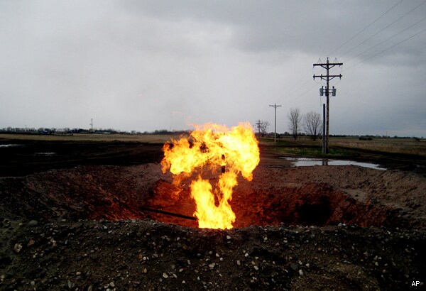 North Dakota Natural Gas Flaring Burns Off $100M Per Month