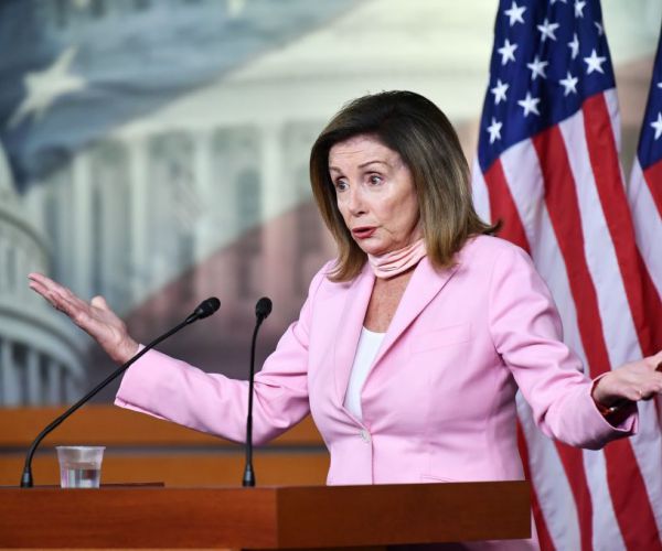 Pelosi Accuses Trump of Trying to Suppress Vote With Calls for Delay