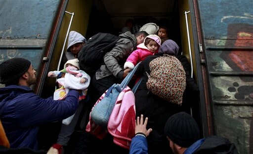 The Latest: 4 Central Europe PMs Call for Plan B on Migrants