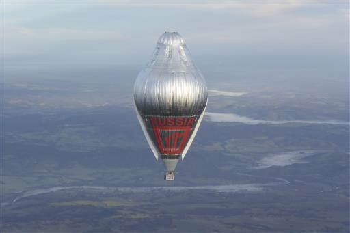 Russian Balloonist Soon to Circumnavigate Globe in 11 Days