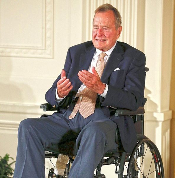 Bush '41' Hospitalized After Fall at Summer Home in Maine