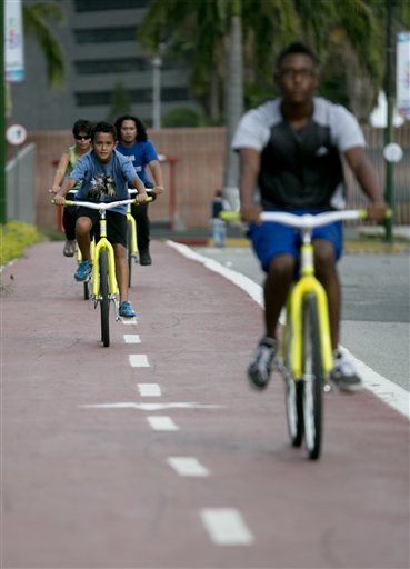 Car-crazed Caracas Begins to Yield Space to Bicycles
