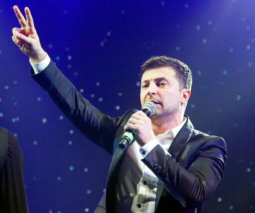 Comedian Leads Presidential Polling in Ukraine