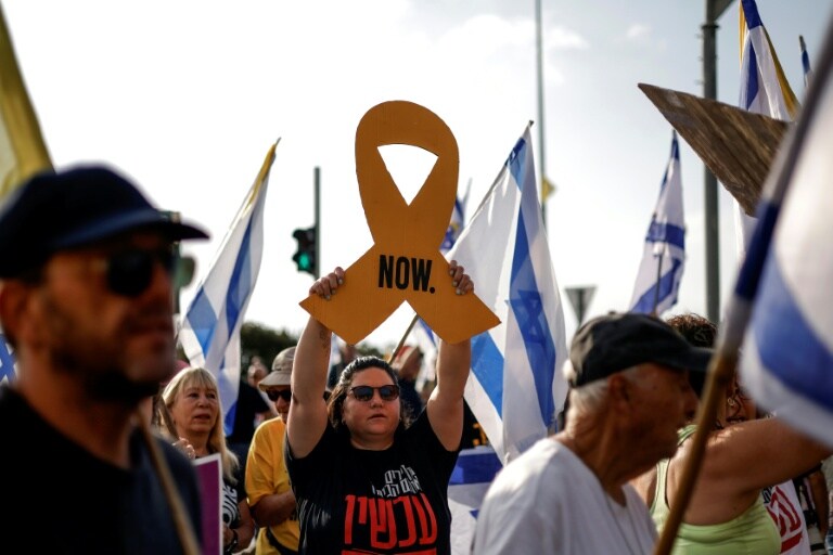 Israelis Rally Nationwide Calling for End to Gaza War, Hostage Deal