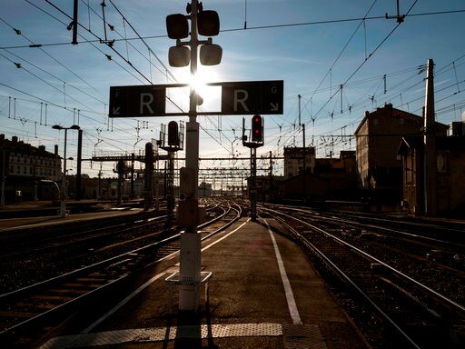 French Train Strikes Aim to Disrupt Travel, Test Macron