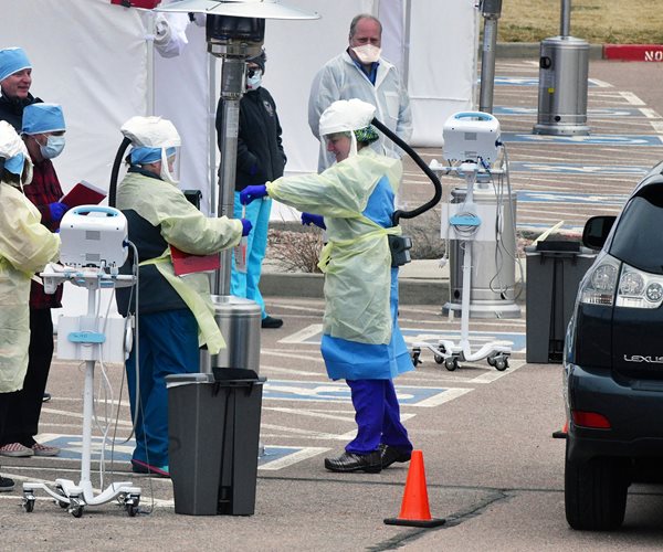 VA Health system testing site. 