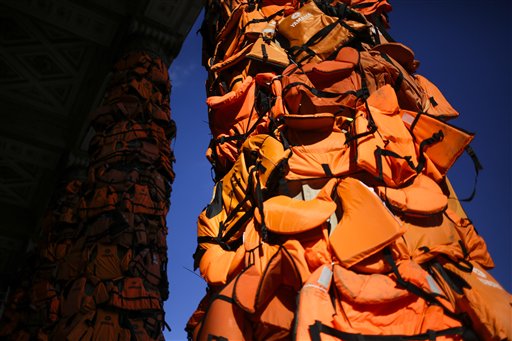 Ai Weiwei Art Project in Berlin Features Refugee Life Vests