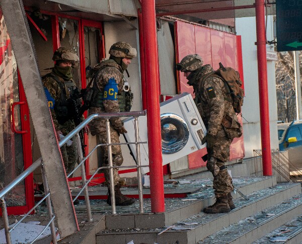 Ukraine Says Its Troops Repel Kharkiv Attack