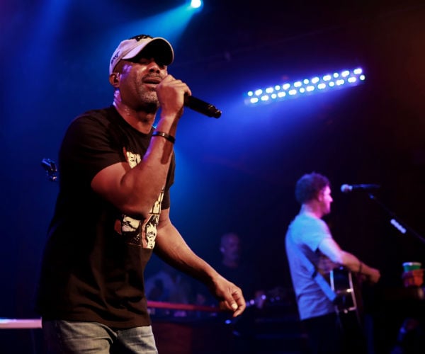 darius rucker is shown on left and mark bryan of hootie & the blowfish