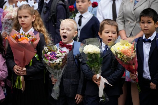 Russian Students Are Returning to School, Where They Face New Lessons to Boost Their Patriotism