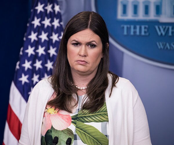 Huckabee Sanders Avoids Answering If She's Replacing Spicer