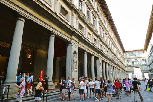 Lightning Strikes Uffizi Gallery in Florence, No Art Damaged
