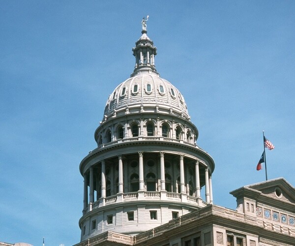 A view of the Capitol in Austin, Texas.