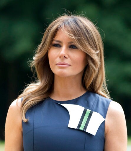 US First Lady Melania Trump Visits Belgian Music Academy