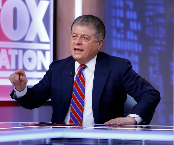 andrew napolitano on the fox nation set