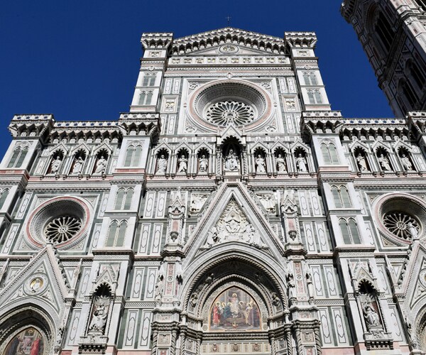 the cathedral of santa maria del fiore in florence italy