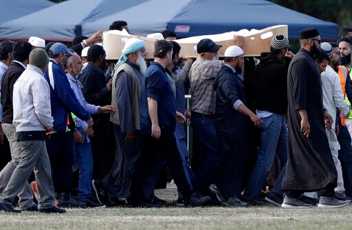 The Latest: Erdogan Says Mosque Gunman No Different from IS